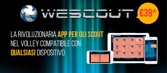 WeScout - La rivoluzionaria app per gli scout nel volley compatibile con qualsiasi dispositivo